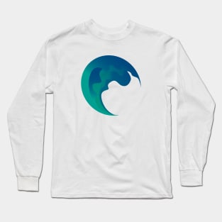 Circle Waves Long Sleeve T-Shirt